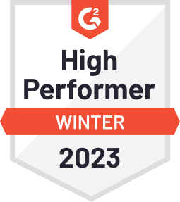 G2 High Performer - Winter 2023